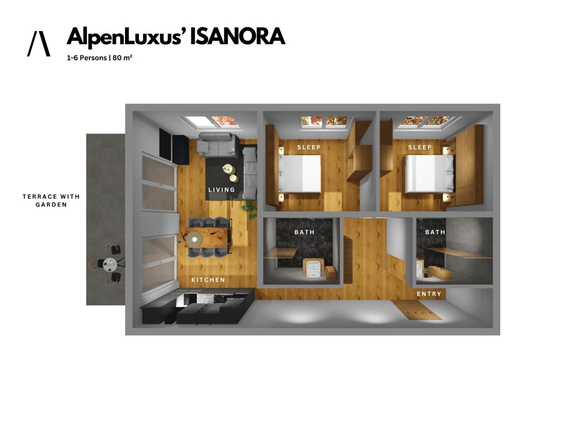Isanora - Garden & Private Whirlpool By Alpenluxus Appartements Fuegen Exterior photo